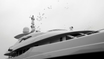 Photo of Superyacht Satori being Launched by Heesen - Photo credit Dick Holthuis